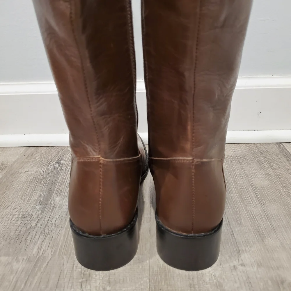 NEW Catherine Malandrino Brown Knee High Boots
